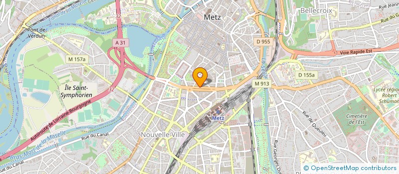 localisation de l'entreprise 791 237 498   METZ