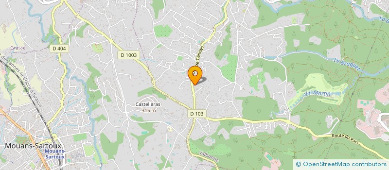 localisation de l'entreprise 791 239 429   GRASSE