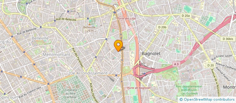 localisation de l'entreprise 791 263 270   PARIS