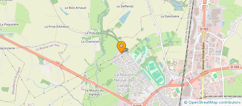 localisation de l'entreprise 791 268 568   LA ROCHE-SUR-YON