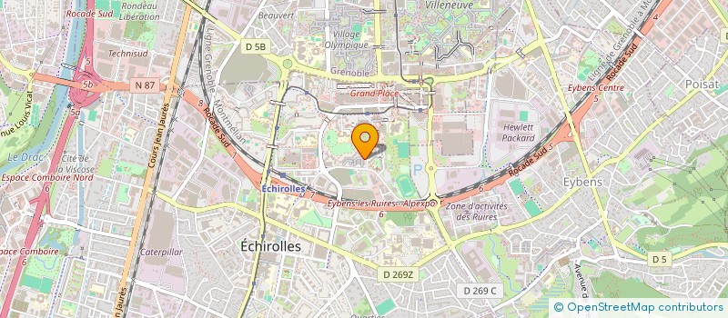 localisation de l'entreprise 791 270 499  à GRENOBLE