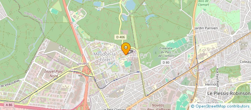 localisation de l'entreprise 791 287 014   MEUDON