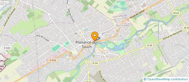 localisation de l'entreprise 791 290 083   PLAISANCE-DU-TOUCH