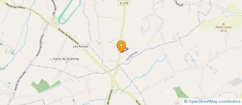 localisation de l'entreprise 791 291 370   BEAUMONT-EN-AUGE