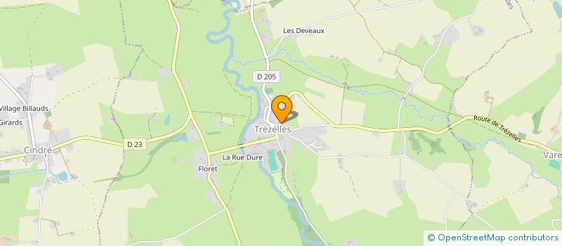 localisation de l'entreprise 791 291 628   TREZELLES