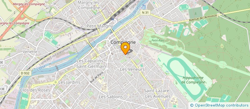 localisation de l'entreprise 791 309 982   COMPIEGNE