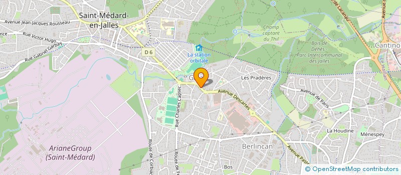 localisation de l'entreprise 791 310 170   SAINT-MEDARD-EN-JALLES