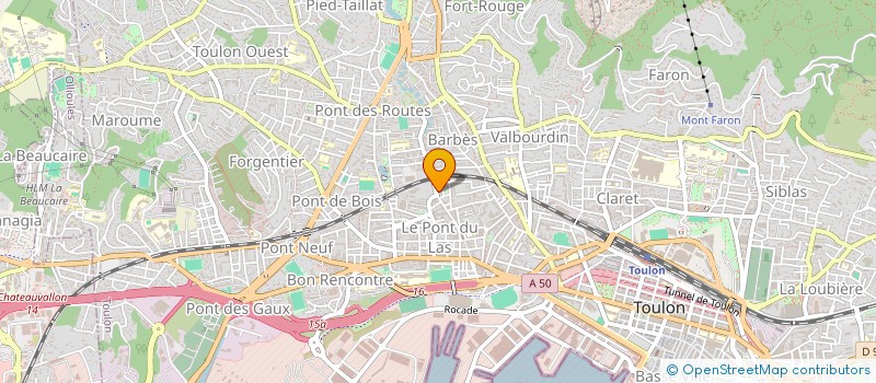 localisation de l'entreprise 791 322 985   TOULON