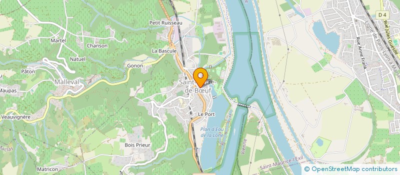 localisation de l'entreprise 791 324 023   SAINT-PIERRE-DE-BUF