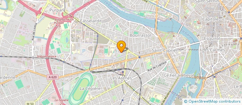 localisation de l'entreprise 791 362 601   TOULOUSE