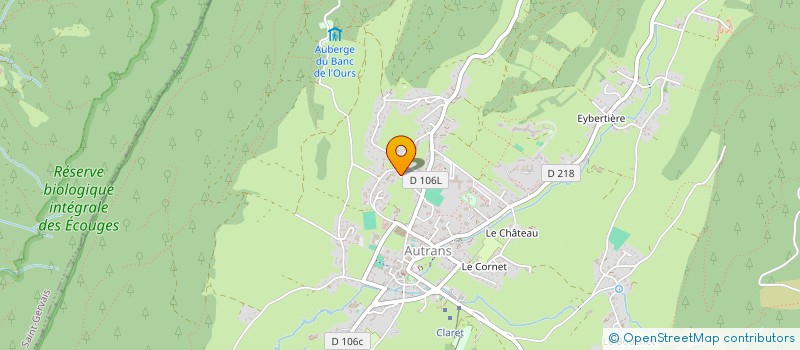 localisation de l'entreprise 791 373 905   AUTRANS-MEAUDRE EN VERCORS