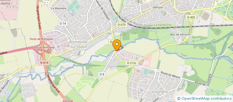 localisation de l'entreprise 791 374 010   LOUVIGNY