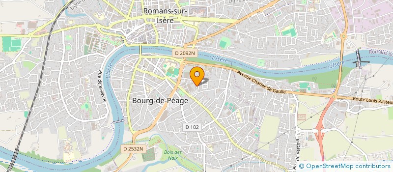 localisation de l'entreprise 791 374 184   BOURG-DE-PEAGE