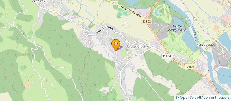 localisation de l'entreprise 791 379 407   SERRES-CASTET