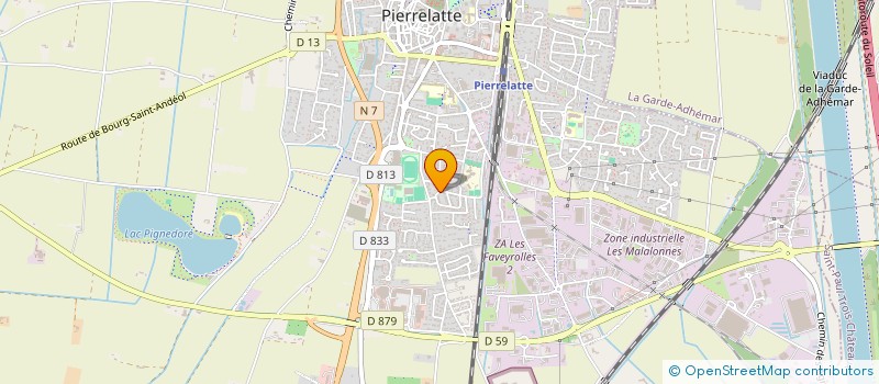 localisation de l'entreprise 791 389 182   SAINT-PAUL-TROIS-CHATEAUX