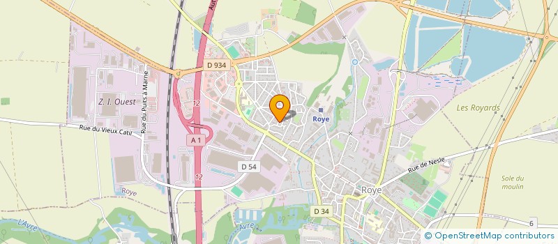 localisation de l'entreprise 791 401 466   CUGNY