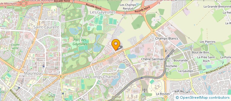 localisation de l'entreprise 791 430 341   LA CHAPELLE-DES-FOUGERETZ