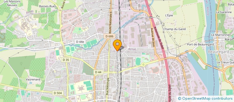 localisation de l'entreprise 791 451 867   ARNAS