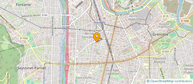 localisation de l'entreprise 791 456 023  à GRENOBLE