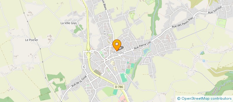 localisation de l'entreprise 791 464 688 à PORDIC