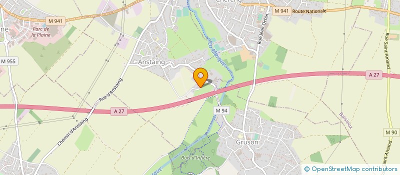 localisation de l'entreprise 791 468 556   TRESSIN