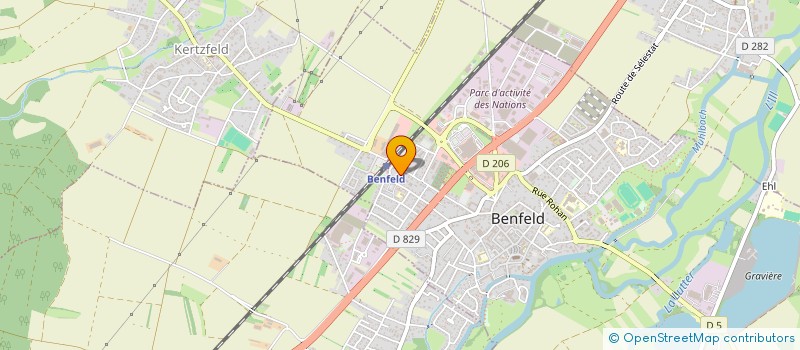 localisation de l'entreprise 791 475 882   BENFELD