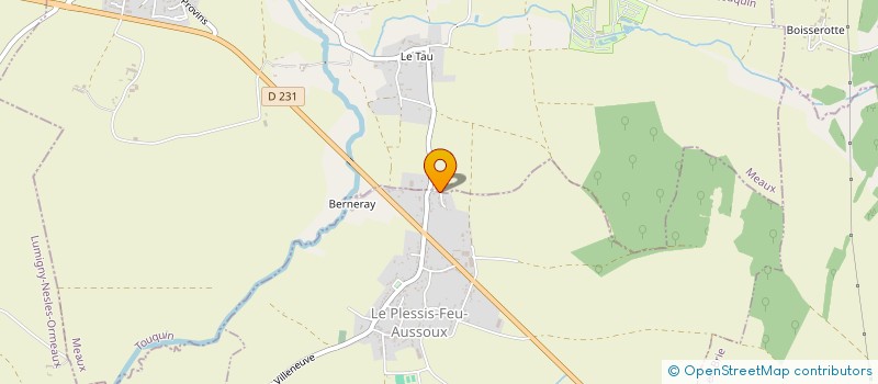 localisation de l'entreprise 791 478 431   LE PLESSIS-FEU-AUSSOUX