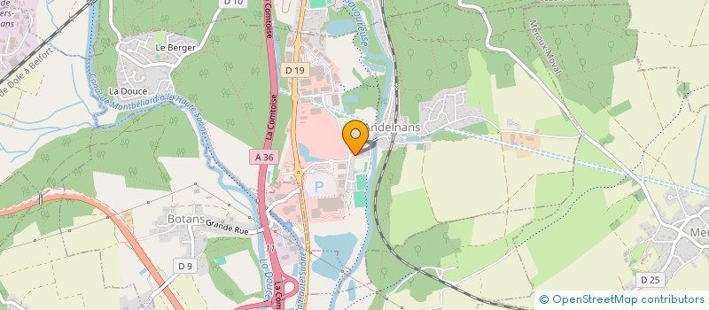 localisation de l'entreprise 791 479 363   ANDELNANS