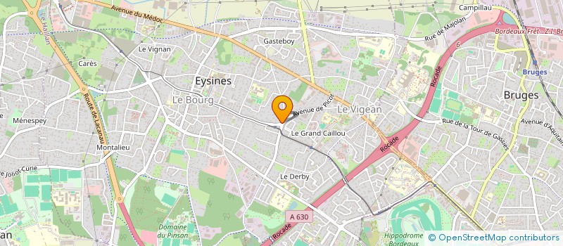 localisation de l'entreprise 791 506 306   EYSINES