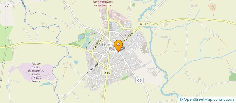 localisation de l'entreprise 791 525 983   LE MAY-SUR-EVRE