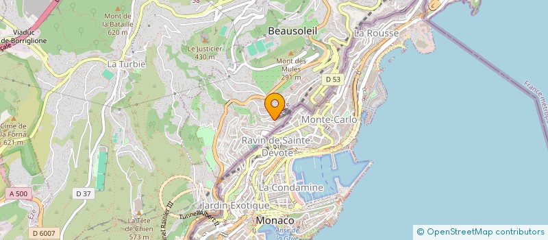 localisation de l'entreprise 791 528 680   MENTON