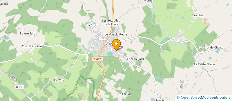 localisation de l'entreprise 791 530 744   VAYRES