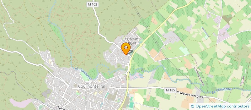 localisation de l'entreprise 791 542 426   COURNONTERRAL