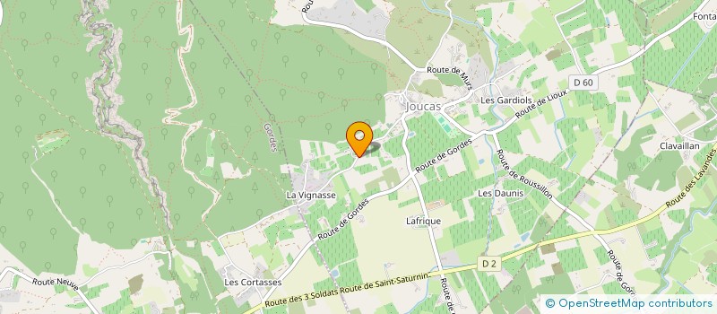 localisation de l'entreprise 791 562 838   LIOUX