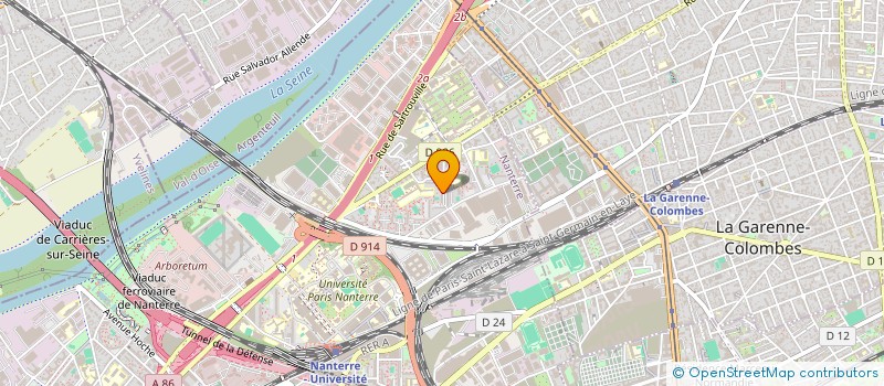 localisation de l'entreprise 791 571 821 à NANTERRE