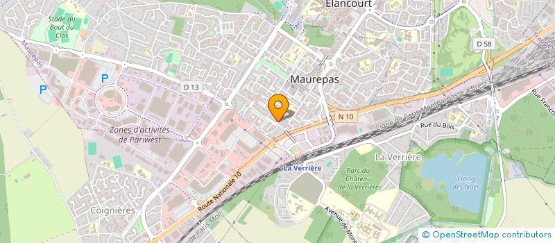 localisation de l'entreprise 791 575 392   MAUREPAS