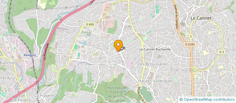 localisation de l'entreprise 791 577 968  à LE CANNET