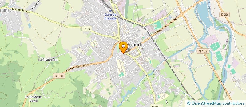 localisation de l'entreprise 791 591 050   CHAMALIERES