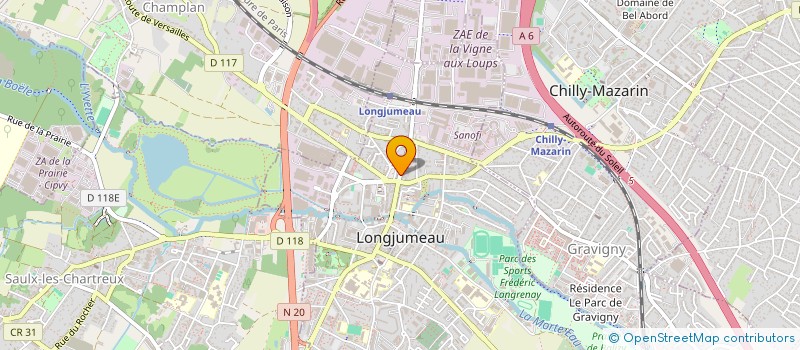 localisation de l'entreprise 791 598 170   CESARVILLE-DOSSAINVILLE
