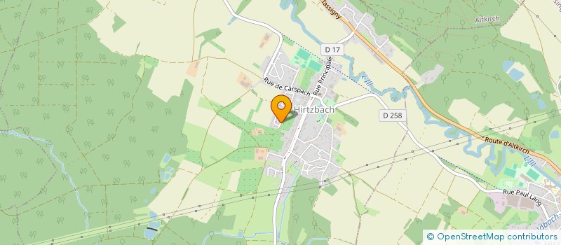 localisation de l'entreprise 791 609 217   HIRTZBACH