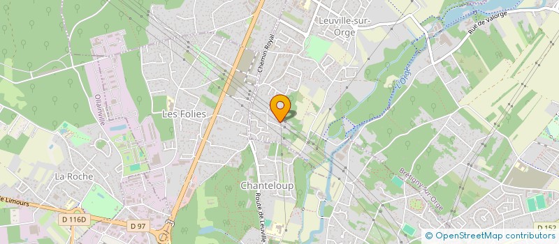 localisation de l'entreprise 791 617 640 à LEUVILLE-SUR-ORGE
