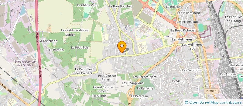 localisation de l'entreprise 791 618 101   SARAN