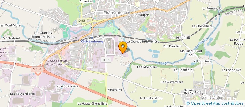 localisation de l'entreprise 791 619 331   CHATEAUBOURG