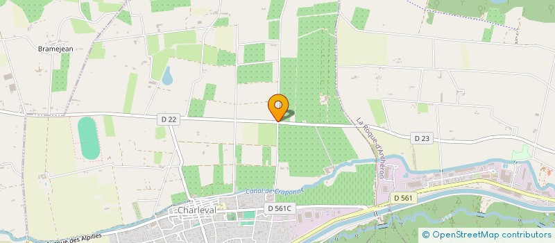 localisation de l'entreprise 791 619 554   CHARLEVAL