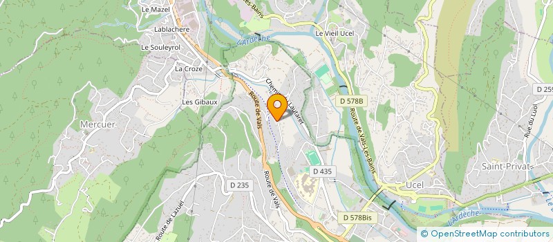 localisation de l'entreprise 791 641 384   LAGORCE