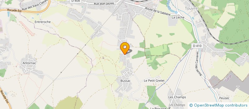 localisation de l'entreprise 791 656 507 à MAGNAC-SUR-TOUVRE