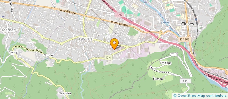 localisation de l'entreprise 791 657 562   SCIONZIER