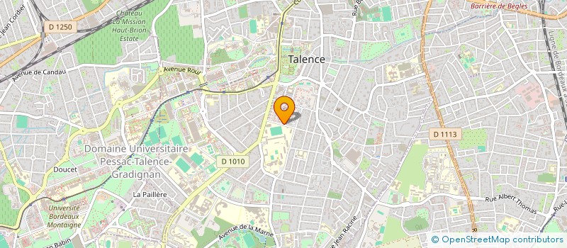 localisation de l'entreprise 791 687 957  à PESSAC