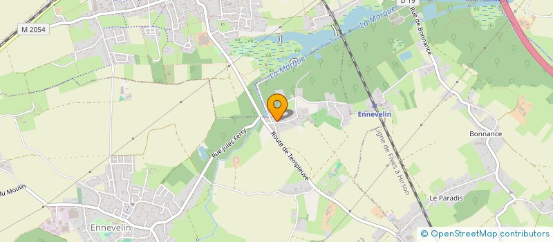localisation de l'entreprise 791 694 367   ENNEVELIN