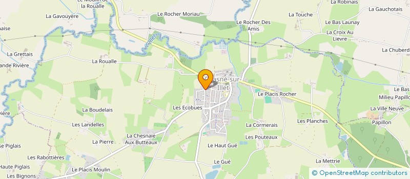 localisation de l'entreprise 791 695 174   CHASNE-SUR-ILLET